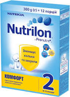 Суміш молочна суха Nutrilon "Комфорт-2" 300г (з 6 до12міс.) (Нутрилон)