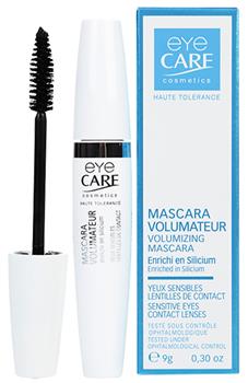 Туш для об'єму вій Eye Care для чутливих очей, чорна, 9мл
