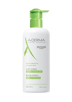 Молочко для тіла A-Derma зволожуюче 24 години, 400мл (А-Дерма)