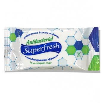 Серветки вологі Superfresh Antibacterial, №15