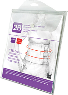 Бандаж "2В" універсальний післяопераційний еластичний р.М/L (71-90) (арт.4013) (Техномедика)