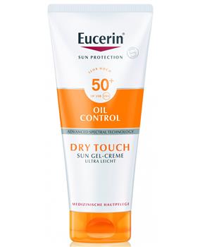 Гель-крем сонцезахисний для тіла Eucerin Sun Protection SPF50+ Oil Control ультралегкий з матуючим ефектом (83555), 200мл