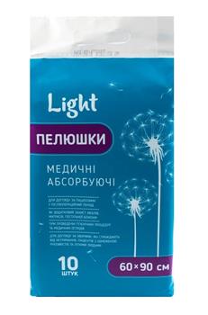 Пелюшки абсорбуючі поглинаючі Light 60х90см №10