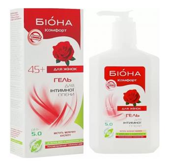 Гель для інтимної гігієни Біона-комфорт, заспокійливий, 270г
