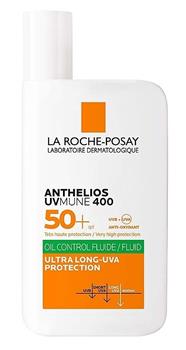 Флюїд La Roche-Posay Anthelios UVMune 400 Oil Control SPF50+, легкий сонцезахисний з ефектом матування, 50мл