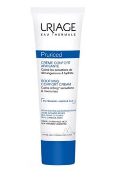 Крем Uriage Pruriced комфорт заспокійливий для обличчя та тіла, 100мл / Урьяж Прурісед