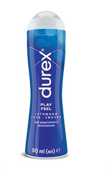 Гель-змазка інтимний Durex Play Feel, додаткове зволоження, 100мл / Дюрекс