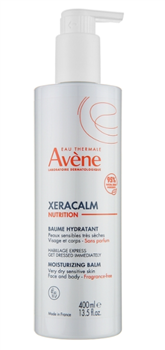 Бальзам для обличчя та тіла Avene XeraCalm Nutrition зволожуючий для чутливої та дуже сухої шкіри, 400мл