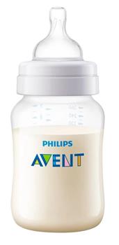Пляшечка для годування Philips Avent Anti-colic з соскою (1m+), 260мл, арт.SCY103/01 / Філіпс Авент
