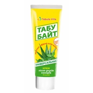 Крем Табу Байт Табула Віта після укусів комарів, універсальний, 75мл