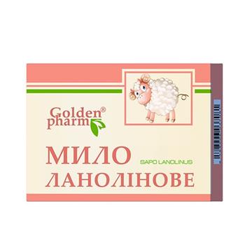Мило GoldenPharm Ланолінове, 70г