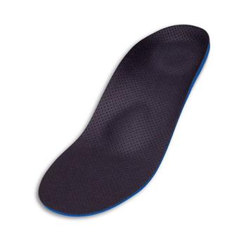 Устілки тонкі ортопедичні Milsols Slim для модельного взуття з метатарзальною подушкою, чорні, р.42