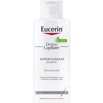 Шампунь Eucerin DermoCapillaire Hypertolerant для гіперчутливої шкіри голови схильної до подразнень та алергій (69661), 250мл