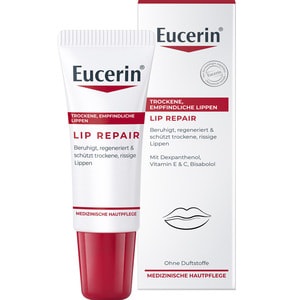 Бальзам Eucerin для сухих та чутливих губ заспокійливий регенеруючий, 10мл (63171)