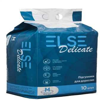 Підгузники (підгузки) для дорослих ELSE Delicate р.М (80-120см), №10
