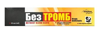 Гель для ніг Без Тромб Solution Pharm, 50мл