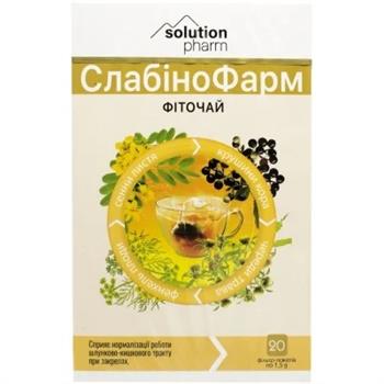 Фіточай Слабіно Фарм Solution Pharm по 1,5г ф-пак. №20