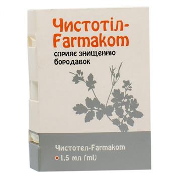 Чистотіл Dr.Nice Farmakom засіб косметичний по 1,5мл фл.