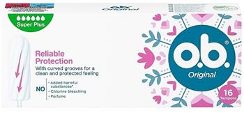 Тампони гігієнічні о.b. Original Super Plus №16