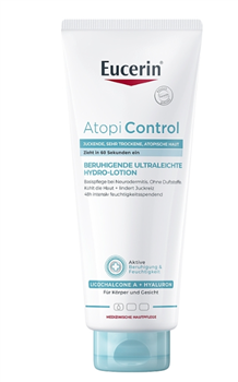 Гідролосьйон Eucerin AtopiControl заспокійливий ультралегкий для дуже сухої та атопічної шкіри (99293), 400мл