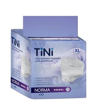Підгузники-трусики для дорослих TINI Norma р.XL (120-160см) №10