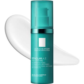 Гель-крем для обличчя La Roche-Posay Effaclar A.Z. з комплексом трьох кислот для зменшення недоліків проблемної шкіри, 40мл
