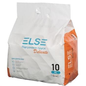 Підгузки-труси для дорослих ELSE Delicate p.XL (120-160см), №10