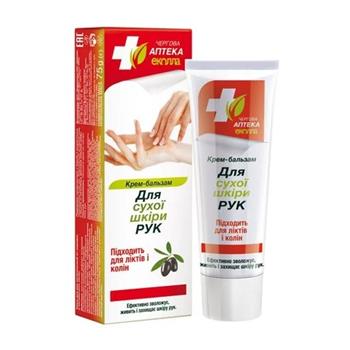 Крем-бальзам для рук Чергова аптека Еколла зволожуючий для сухої шкіри, 75г