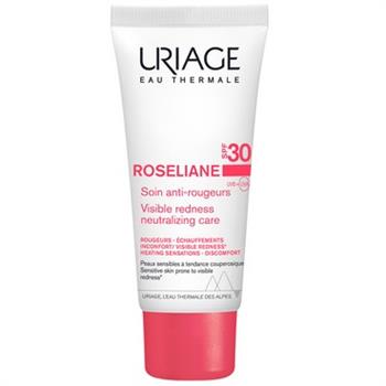 Крем для обличчя Uriage Roseliane SPF30 проти почервоніння для чутливої шкіри, 40мл