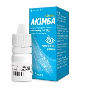 Акімба краплі очні, р-н 1мг/мл по 5мл фл