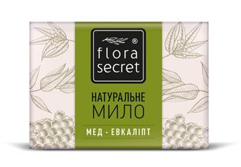 Мило натуральне Flora Secret Мед-Евкаліпт 75г