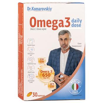 Омега 3 Денна норма Dr.Komarovskiy капс. №30 (15х2)