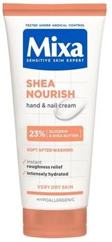 Крем для рук і нігтів Mixa Shea Nourish з маслом ши насичений живильний для сухої та дуже сухої шкіри, 100мл