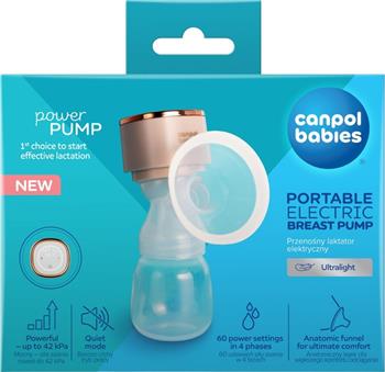 Молоковідсмоктувач електричний Canpol Babies PowerPump портативний (20/107)
