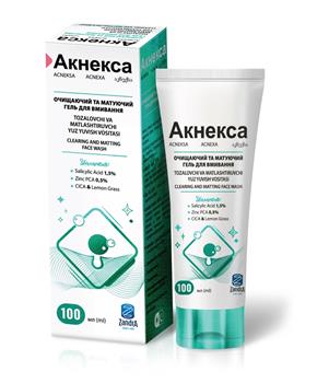 Акнекса гель для вмивання очищаючий та матуючий 100мл