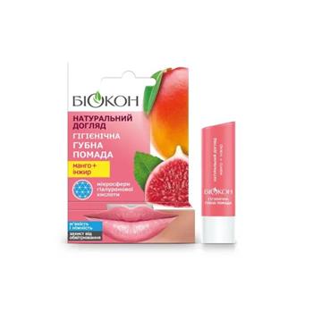 Помада гігієнічна Біокон Манго + Інжир 4,6г