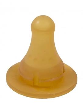 Соска Lindo латексна кругла (3+) (арт.Рк041*/М)