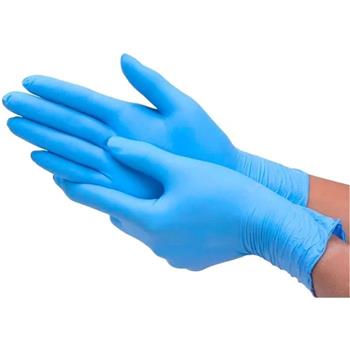 Рукавички латексні оглядові Else припудрені н/с р.L пар №50