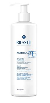 Бальзам для обличчя та тіла Rilastil Xerolact РВ відновлюючий ліпідний для сухої, чутливої та схильної до атопії і свербіння шкіри, 400мл