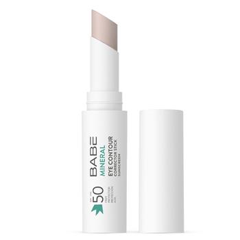 Стік-коректор сонцезахисний для контуру очей Babe Laboratorios SPF50 мінеральний з фізичними фільтрами, 4г