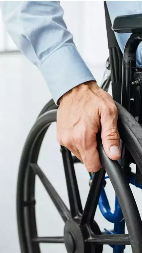 стандартна іконка особи з обмеженими можливостями здоров'я